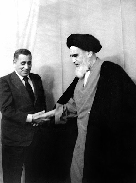 دیدار هیکل با امام خمینی در پاریس